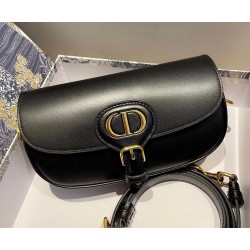 Dior Bobby East-West Bag In Black Box Calfskin 373