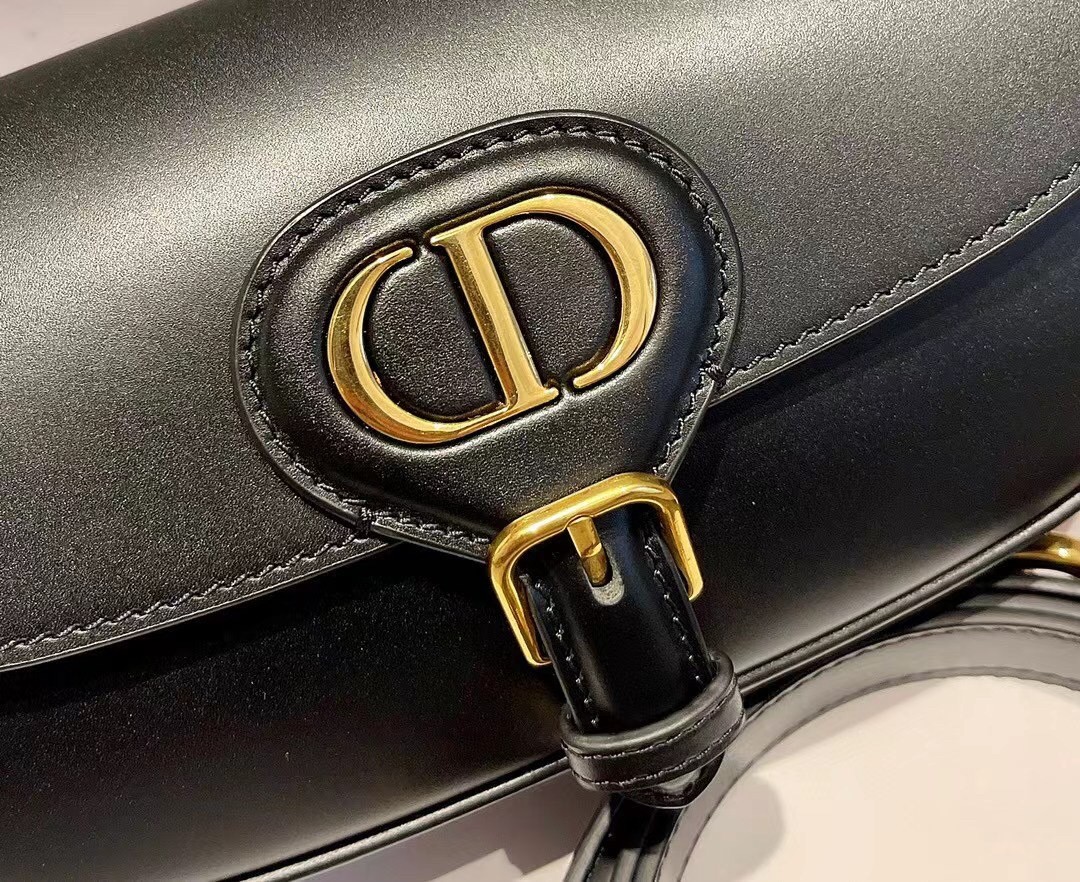 Dior Bobby East-West Bag In Black Box Calfskin 373