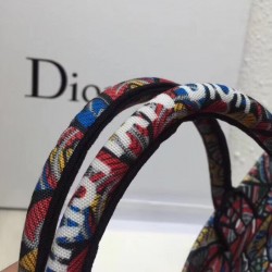 Dior Book Tote Bg In Butterfly Multicolor Canvas 791