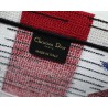 Dior Book Tote Bag In French Flag Embroidered Canvas 369