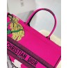 Dior Large Book Tote Bag In Toile de Jouy Zoom Pop Embroidery 992