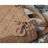 Dior Mini Lady Dior Bag In Blush Ultramatte Calfskin 799