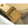 Dior Medium Bobby Bag In Beige Calfskin 016