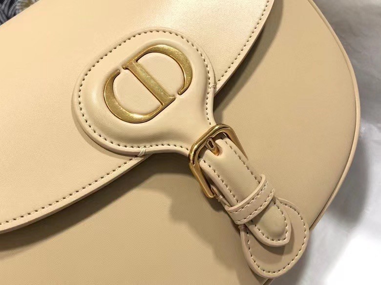 Dior Medium Bobby Bag In Beige Calfskin 016