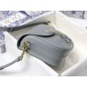 Dior Medium Bobby Bag In Grey Calfskin 541