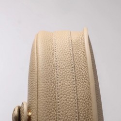 Dior Medium Bobby Bag In Beige Grained Calfskin 608