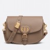 Dior Medium Bobby Bag In Warm Taupe Grained Calfskin 677