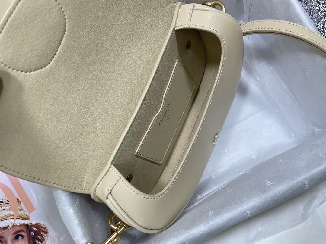 Dior Bobby East-West Bag In Beige Box Calfskin 715