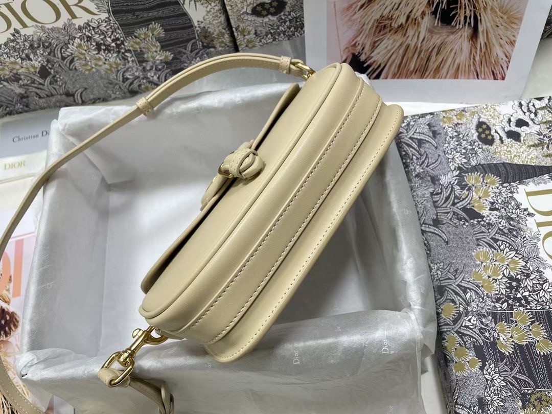 Dior Bobby East-West Bag In Beige Box Calfskin 715