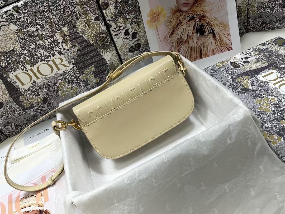 Dior Bobby East-West Bag In Beige Box Calfskin 715