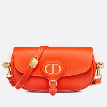 Dior Bobby East-West Bag In Orange Box Calfskin 752