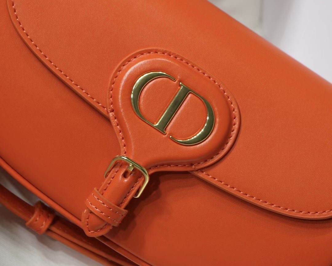 Dior Bobby East-West Bag In Orange Box Calfskin 752