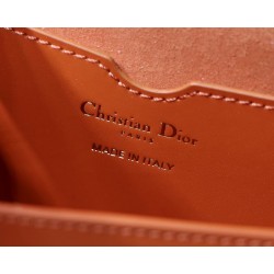 Dior Bobby East-West Bag In Orange Box Calfskin 752