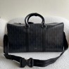 Dior Lingot 50 Duffle Bag In Black CD Diamond Canvas 428