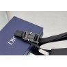 Dior Men's Mini Saddle Bag In Black CD Diamond Canvas 831