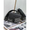 Dior Men's Mini Saddle Messenger Bag in Oblique Jacquard and Calfskin 515