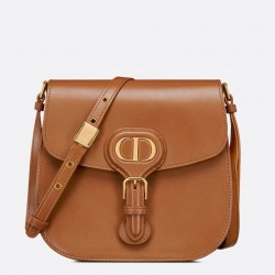 Dior Bobby Frame Bag In Brown Box Calfskin 552