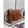 Dior Bobby Frame Bag In Brown Box Calfskin 552