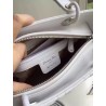 Dior Medium Lady Dior Bag In White Lambskin 713