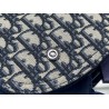 Dior Men's Saddle Pouch in Beige and Black Dior Oblique Jacquard 834