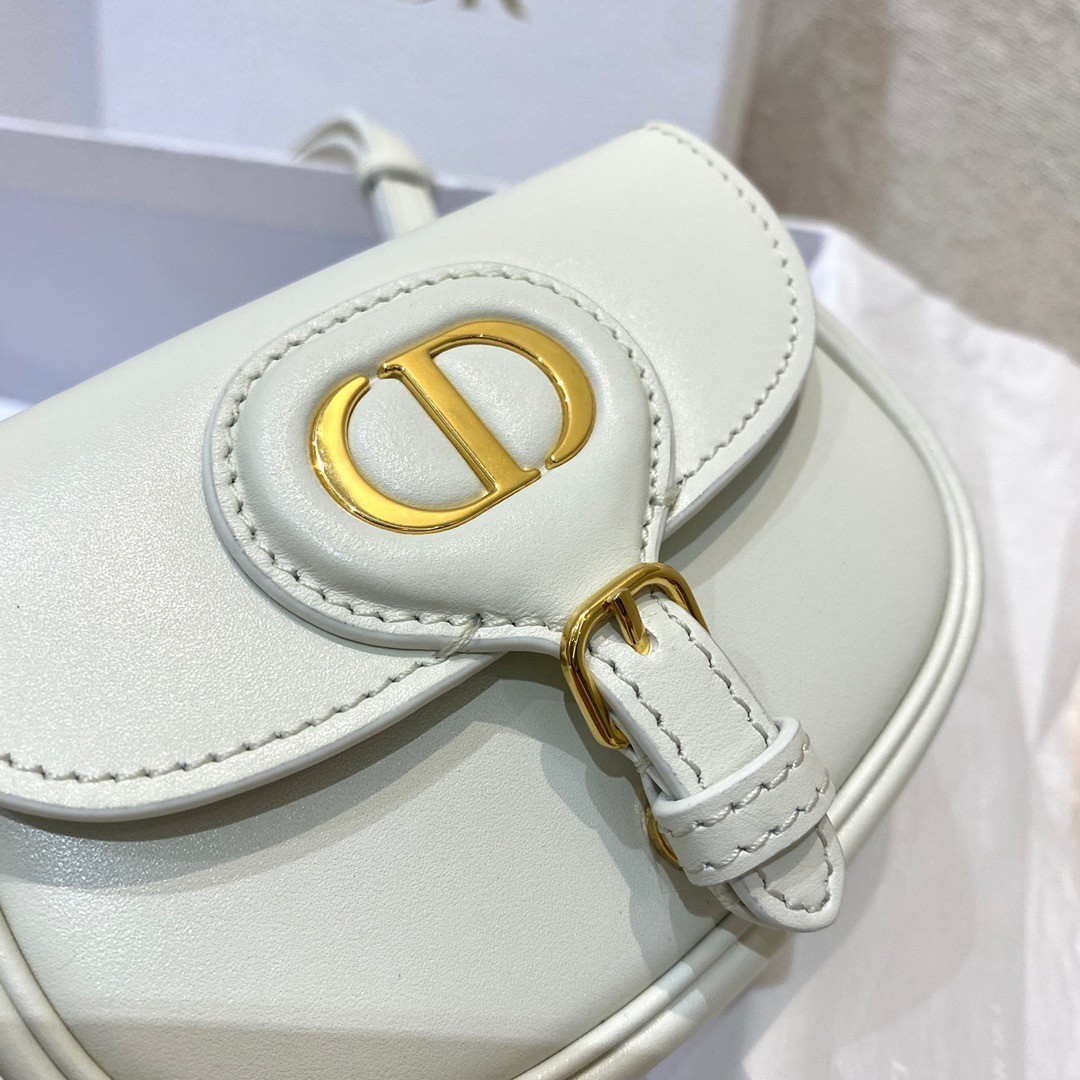 Dior Bobby Micro Bag In White Box Calfskin 952