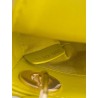 Dior Lady Dior Micro Bag In Yellow Cannage Lambskin 058