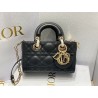 Dior Lady D-Joy Micro Bag In Black Cannage Lambskin 137