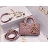 Dior Lady D-Joy Micro Bag In Peony Pink Cannage Lambskin 172