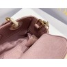 Dior Lady D-Joy Micro Bag In Peony Pink Cannage Lambskin 172