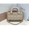 Dior Lady D-Joy Small Bag In Hazelnut Cannage Lambskin 250