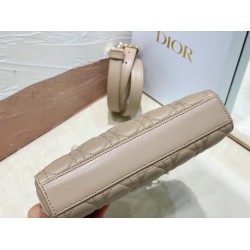 Dior Lady D-Joy Small Bag In Hazelnut Cannage Lambskin 250