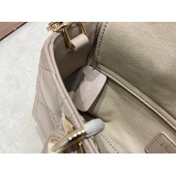 Dior Lady D-Joy Small Bag In Hazelnut Cannage Lambskin 250