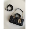 Dior Lady D-Joy Small Bag In Black Cannage Lambskin 285