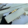 Dior 30 Montaigne Box Bag In White Box Calfskin 733