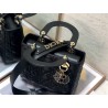 Dior Small Lady Dior My ABCDior Bag In Black Cannage Lambskin 856