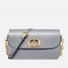 Dior 30 Montaigne Avenue Bag In Grey Box Calfskin 787