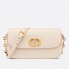 Dior 30 Montaigne Avenue Bag In White Box Calfskin 130