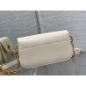 Dior 30 Montaigne Avenue Bag In White Box Calfskin 130