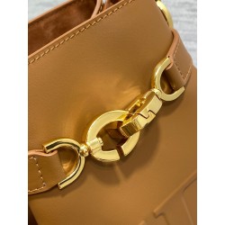 Dior C'est Medium Bag in Brown Saddle Calfskin 305