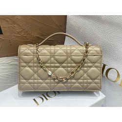 Dior Miss Dior Mini Bag In Beige Cannage Lambskin 442