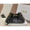 Dior Ammi Small Bag in Black Macrocannage Lambskin 833