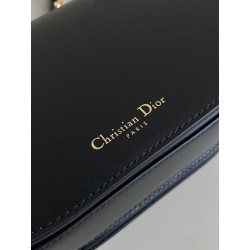 Dior CD Signature Chain Bag in Black Calfskin 622