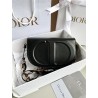 Dior CD Signature Chain Bag in Black Calfskin 622