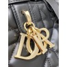 Dior Toujours Medium Bag in Black Macrocannage Calfskin 862