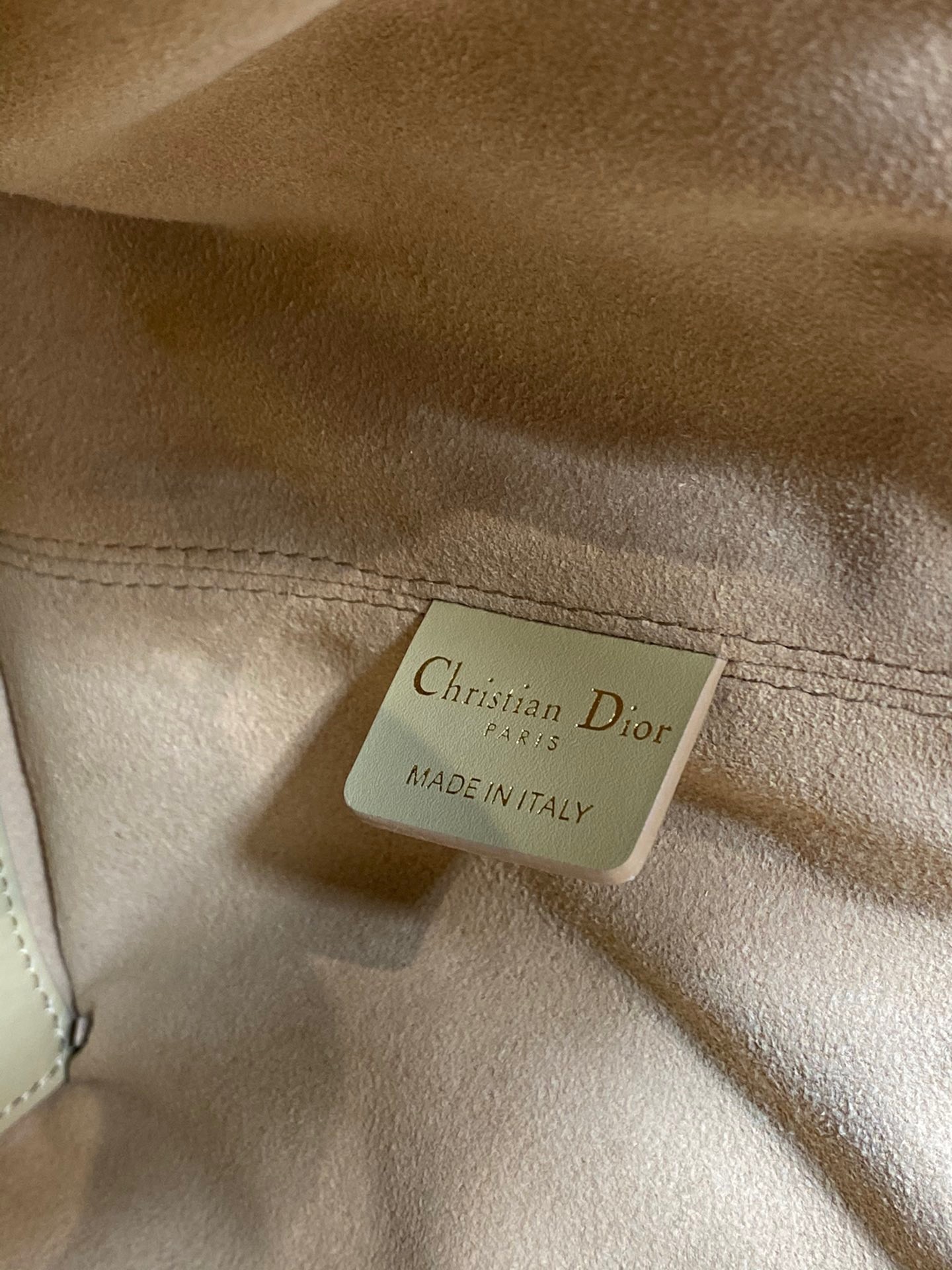 Dior Toujours Medium Bag in Tan Macrocannage Calfskin 885