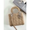 Dior Small Lady Dior My ABCDior Bag in Beige Cannage Lambskin 677