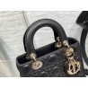 Dior Small Lady Dior My ABCDior Bag in Black Lambskin 650