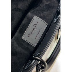 Dior Lady D-Joy Small Bag in Black Ultramatte Calfskin 011