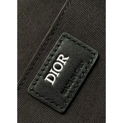 Dior Lingot Briefcase in Black CD Diamond Canvas 611