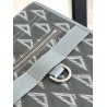 Dior Safari Tote Bag in Grey CD Diamond Canvas 753